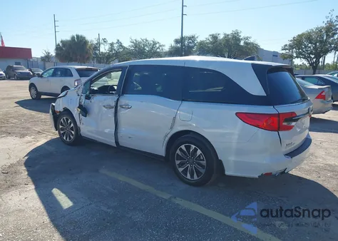 2024 Honda Odyssey Ex-L из США, поврежденный, VIN 5FNRL6H61RB069417